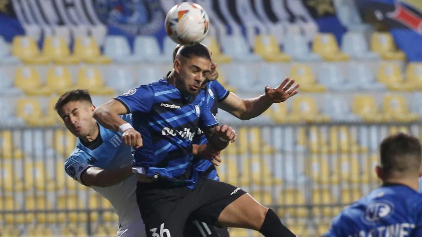 Thiago Vecino en Huachipato. Crédito: Photosport.