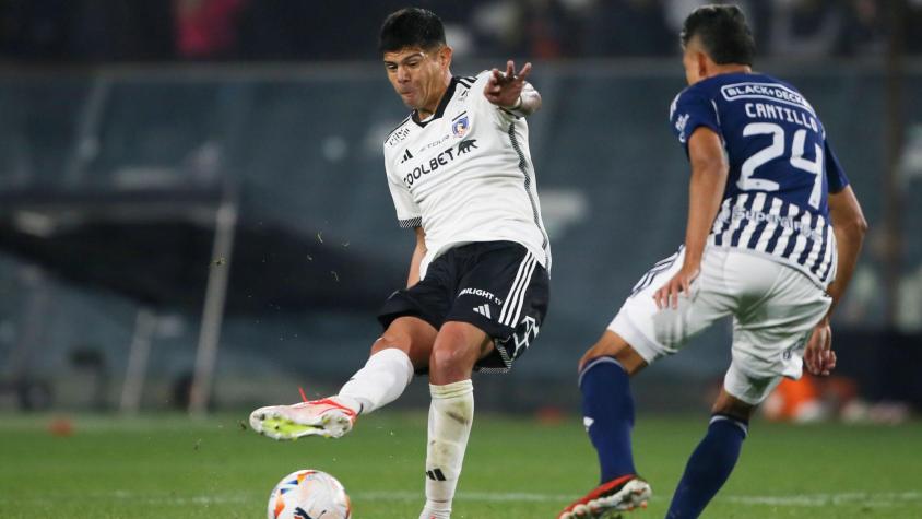 Esteban Pavez con Colo Colo. Crédito: Photosport.