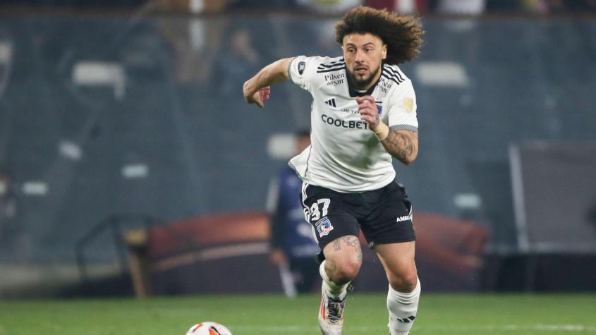 Maximiliano Falcón le pasa la pelota a Jorge Almirón por la seguidilla de partidos en Colo Colo