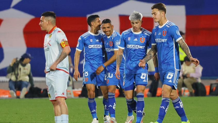 Universidad de Chile en el Campeonato Nacional 2024. Crédito: Photosport.