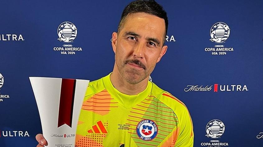 Claudio Bravo en Copa América. Crédito: Copa América.