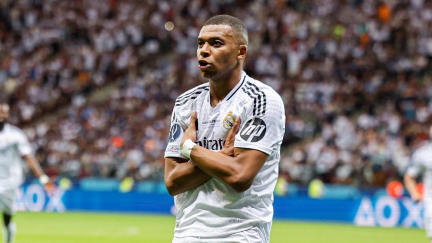 Gol y título: El debut de ensueño de Kylian Mbappé con la camiseta de Real Madrid