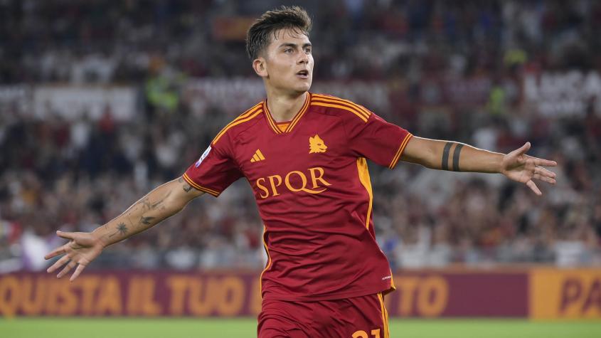 Paulo Dybala en la Roma. Crédito: AS Roma.