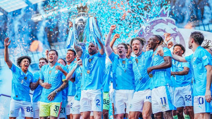 Manchester City campeón de la Premier League. Crédito: Man City.