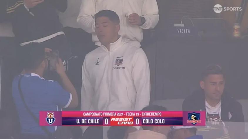 ¿Curioso? Hincha de la U le pide un saludo a Brayan Cortés