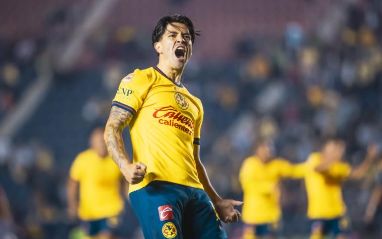 Víctor Dávila se estrenó con gol en el América - Créditos: @ClubAmerica