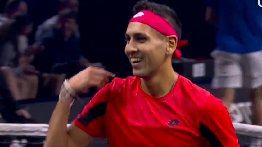 VIDEO | ¡Ovación total! El increíble punto de Alejandro Tabilo en la Laver Cup