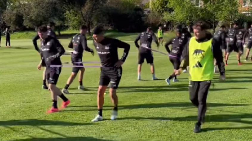 FOTO | La ilustre visita que recibió Colo Colo previo al duelo con River Plate por Copa Libertadores