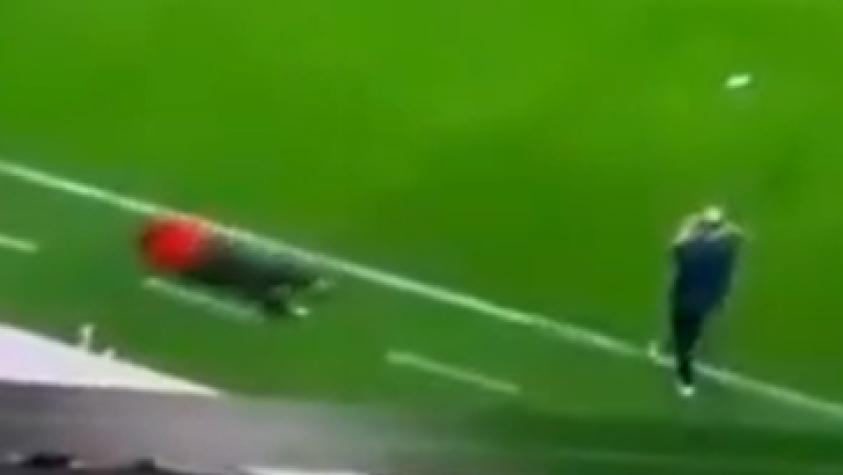 VIDEO | La agresión a Mario Salas en el polémico partido entre Ñublense y Cobreloa