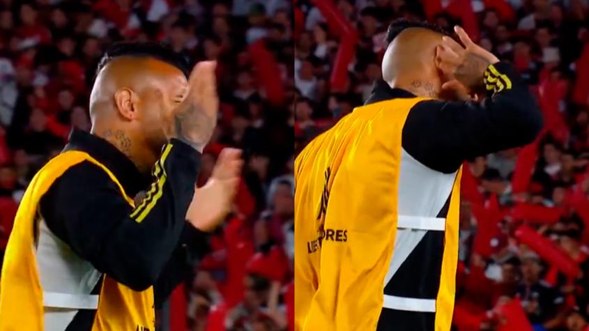 “Sigan gritando”: El gesto de Arturo Vidal a los hinchas de River Plate