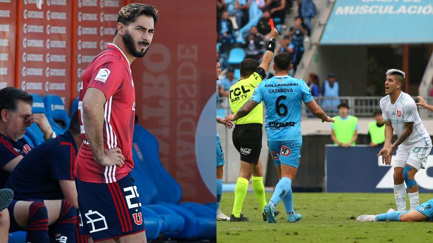 “Se pasan”: El enojo de Johnny Herrera por la expulsión de Leandro Fernández