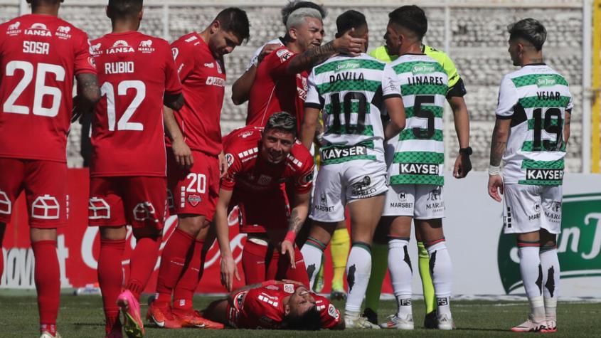 Dávila expulsado por misma falta de Aránguiz - Créditos: Photosport