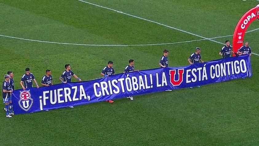 Universidad de Chile y Cristóbal Campos. Crédito: Pantallazo.