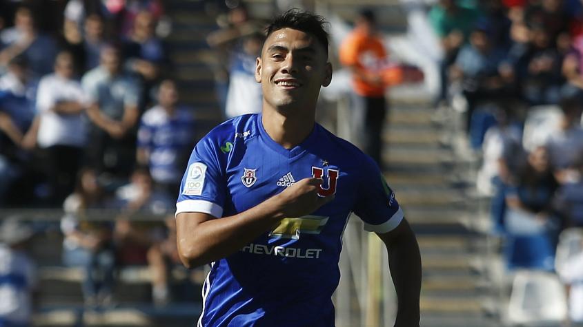 Felipe Mora en Universidad de Chile - Créditos: Photosport