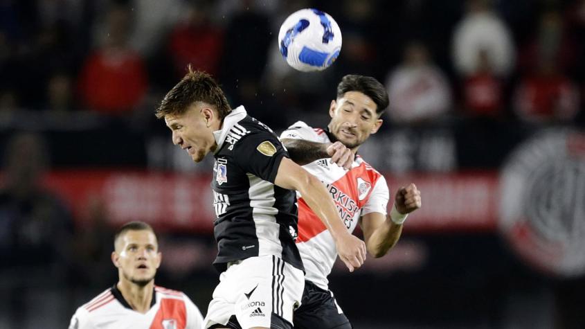 Colo Colo vs River Plate. Crédito: Photosport.