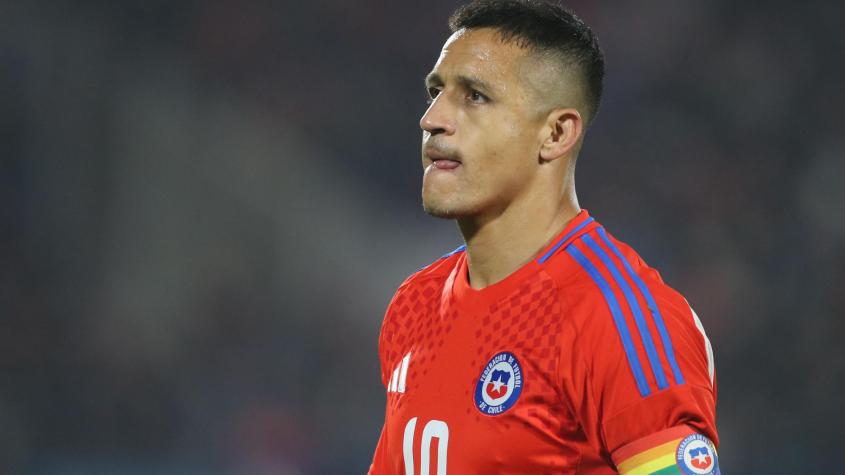 Alexis Sánchez en la Selección Chilena - Créditos: Photosport