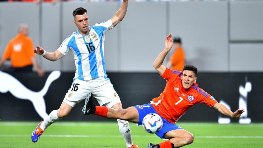 Argentina vs. Chile - Crédito: Photosport