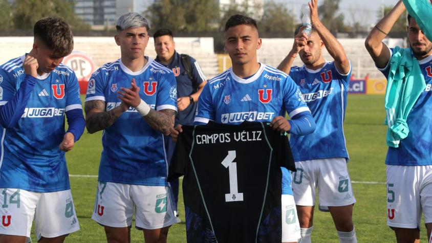 Nicolás Guerra con la camiseta de Cristóbal Campos - Créditos: Photosport