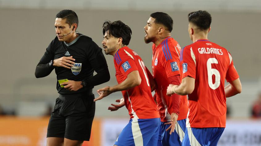 Conmebol designó a árbitros para los partidos de la Selección Chilena contra Brasil y Colombia