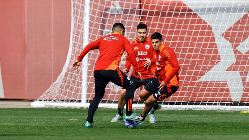 RIcardo Gareca y formación de Chile - Créditos: Photosport