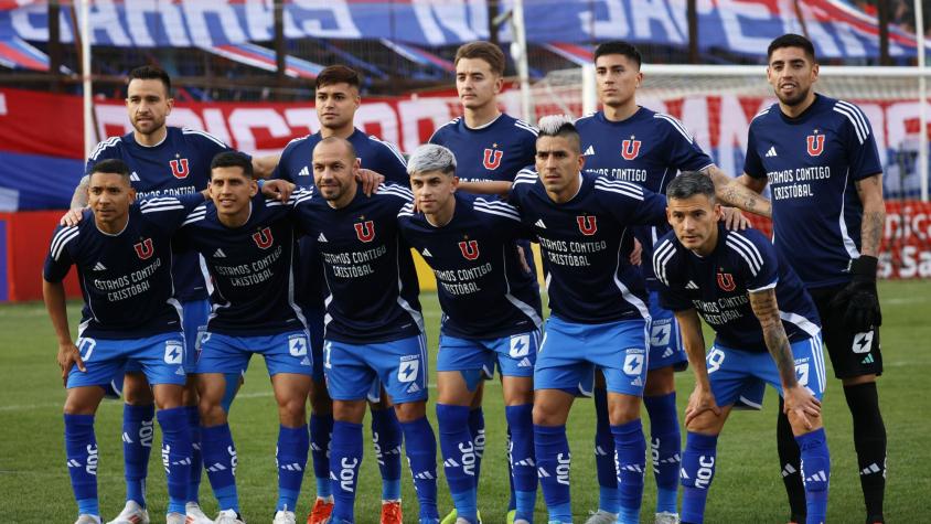 Con una novedad en defensa: La formación que trabaja U de Chile para el partido contra Palestino 