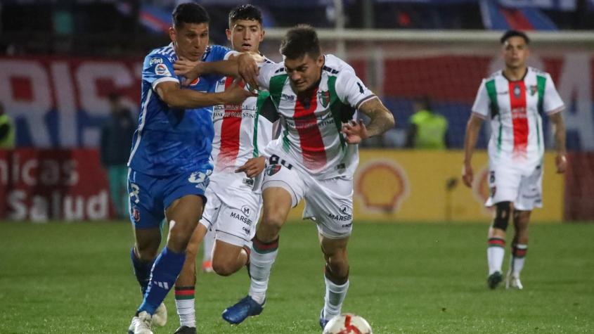 Universidad de Chile vs Palestino. Crédito: Photosport.