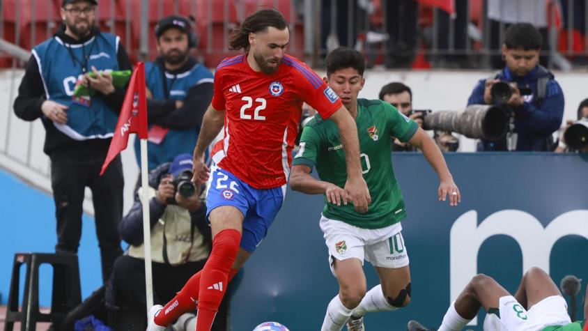 Ben Brereton vs Bolivia - Créditos: Photosport