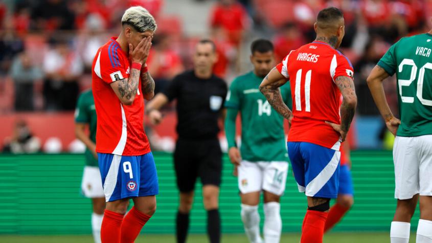 Chile pierde contra Bolivia - Créditos: Photosport