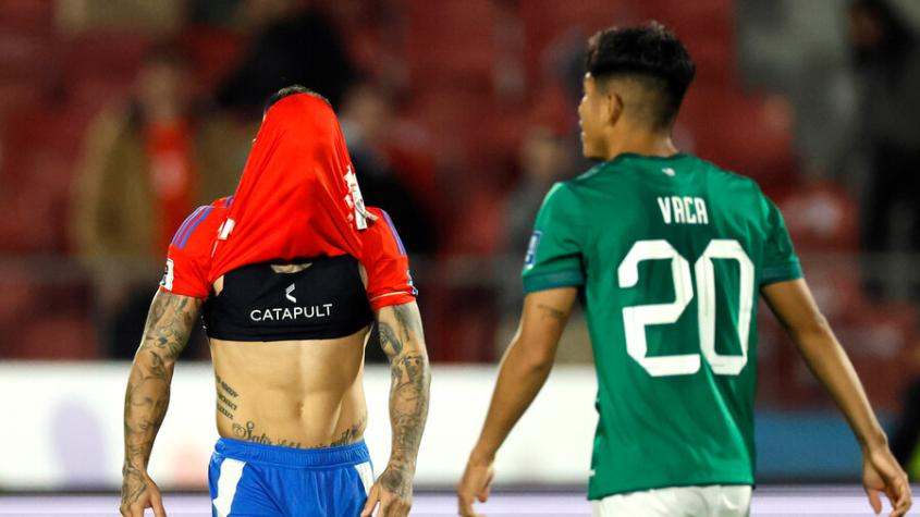 Grave lesión en partido de Chile con Bolivia - Créditos: Photosport