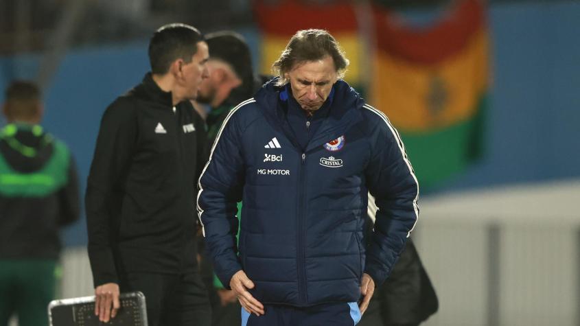 Ricardo Gareca reflexiona sobre el mal momento de la Roja: “No la estoy pasando bien”