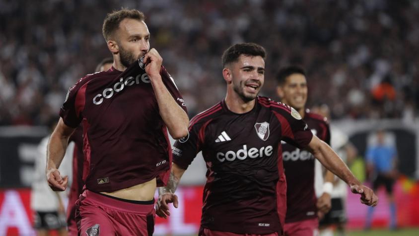 VIDEO | Así fue el gol que Germán Pezzella le convirtió a Colo Colo en el Estadio Monumental