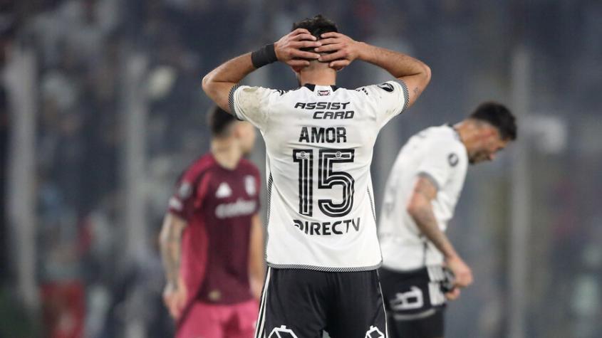 Emiliano Amor y eliminación de Colo Colo en Copa Libertadores: "Dejamos todo"