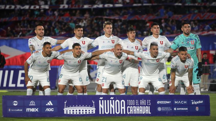 La posible formación de Universidad de Chile para enfrentar a Deportes Iquique