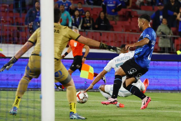 El polémico penal que le dieron a U de Chile en el partido contra Huachipato