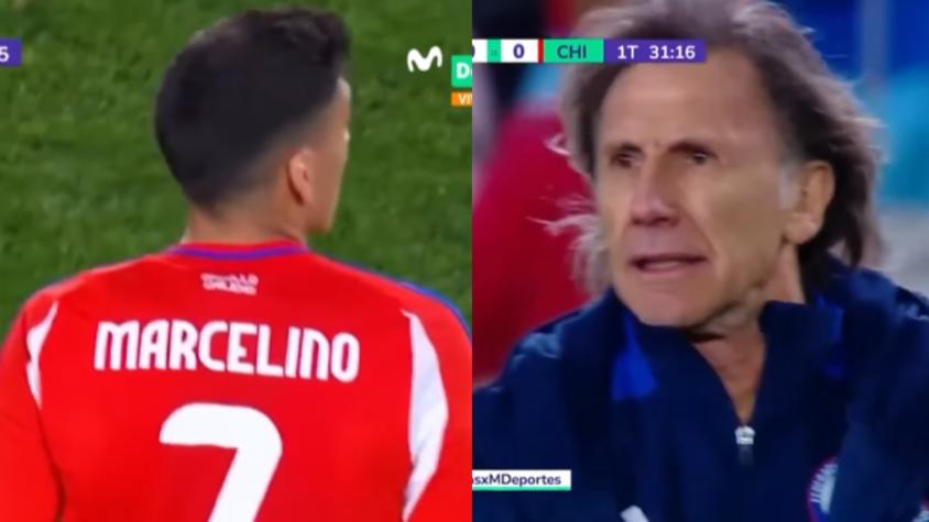 "No pierdas la pelota": El fuerte reto de Ricardo Gareca a Marcelino Núñez frente a Argentina