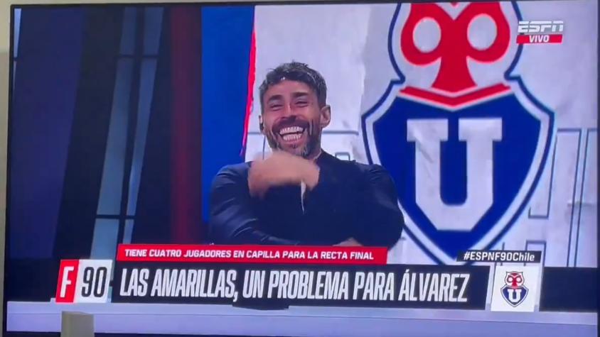 Video | Jorge Valdivia no se aguantó y celebró el gol de Colo Colo en pleno programa