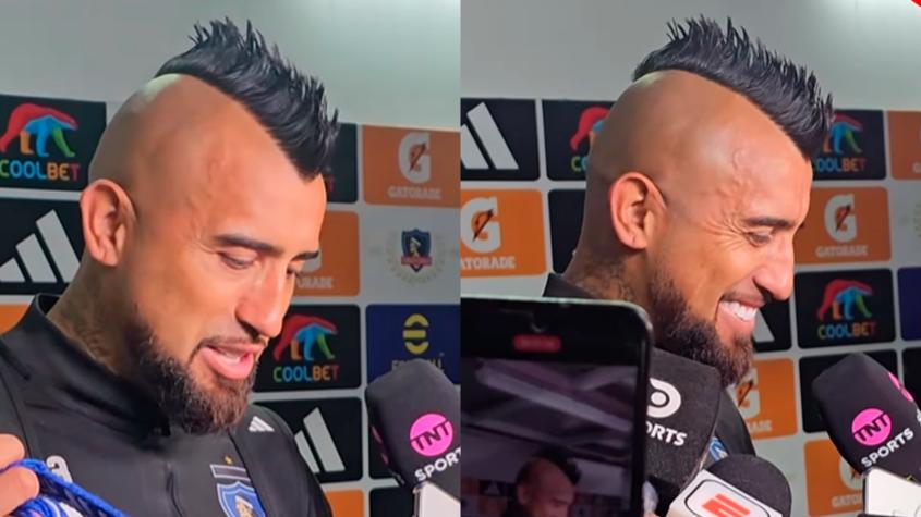 El especial gesto que emocionó a Arturo Vidal: “Estas cosas me hacen muy feliz”