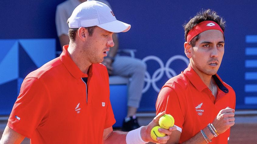 Alejandro Tabilo y Nicolás Jarry en ATP de Basilea - Créditos: @TeamChile_COCH