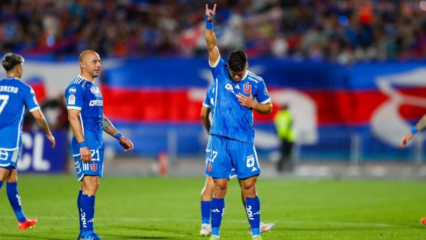 Universidad de Chile vence a Unión La Calera y le mete presión a Colo Colo