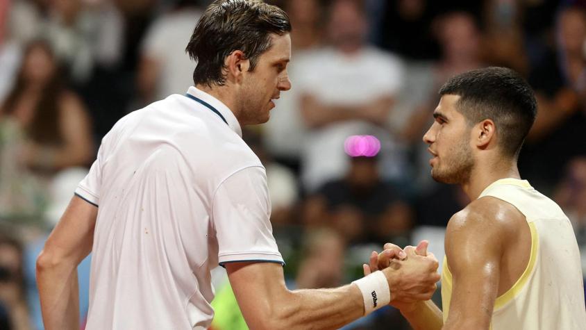Nicolás Jarry debutó con victoria en el Masters 1.000 de París y enfrentará a Carlos Alcaraz