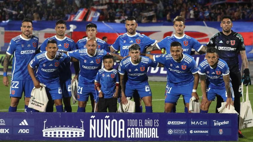 Con seis cambios: La formación de la U para visitar a Coquimbo Unido por Copa Chile