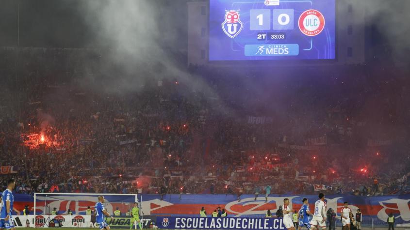 Los múltiples "incidentes" detallados en el informe arbitral del partido de U de Chile vs Unión La Calera