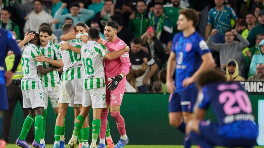 Real Betis ganó por 1-0 al Atlético Madrid - Créditos: Betis