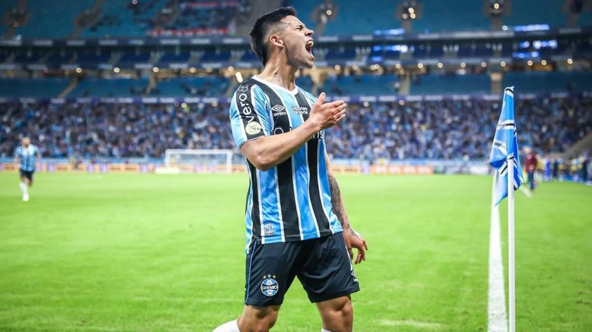 VIDEO | Alexander Aravena anota su primer gol con Gremio en Brasil