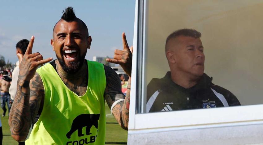 Arturo Vidal reaccionó de inmediato - Créditos: Photosport