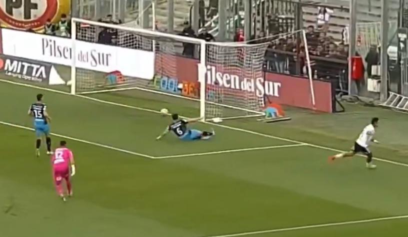 VIDEO | Así fue el gol de Javier Correa para abrir la cuenta para Colo Colo ante Iquique