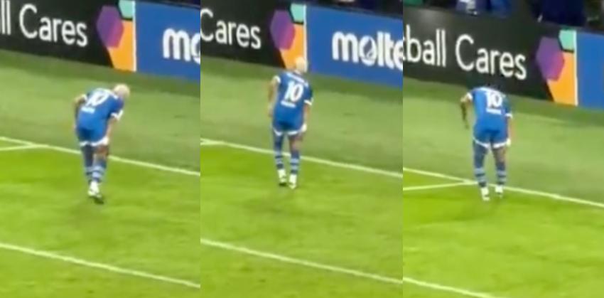 No la pasa bien el brasileño: Neymar duró solo 27 minutos en la cancha y se retiró con molestias