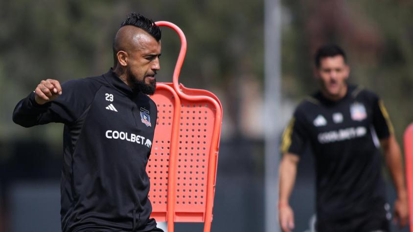 Arturo Vidal regresó a los entrenamientos de Colo Colo después de incidente en local nocturno