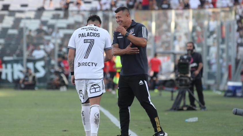 Jorge Almirón firma la continuidad de Carlos Palacios en Colo Colo: “No se va a ir”