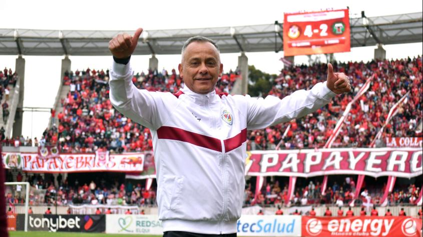 ¡Celebran los granates! Erwin Durán seguirá siendo el DT de Club Deportes La Serena en Primera División